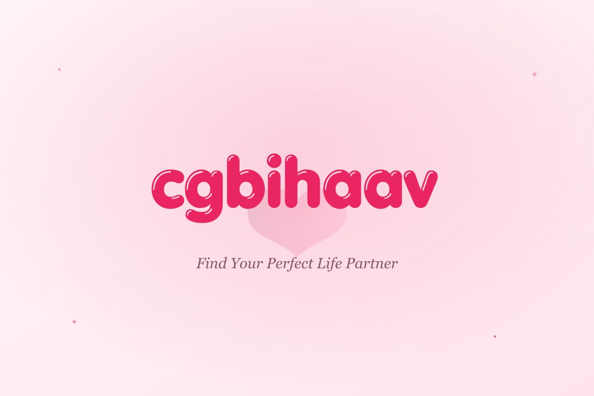 CGBIHAAV logo and tagline, Find Your Perfect Life Partner